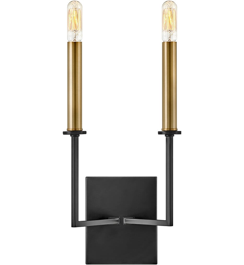 Lark - 83152BK - Lazlo 15.25" Wall Sconce