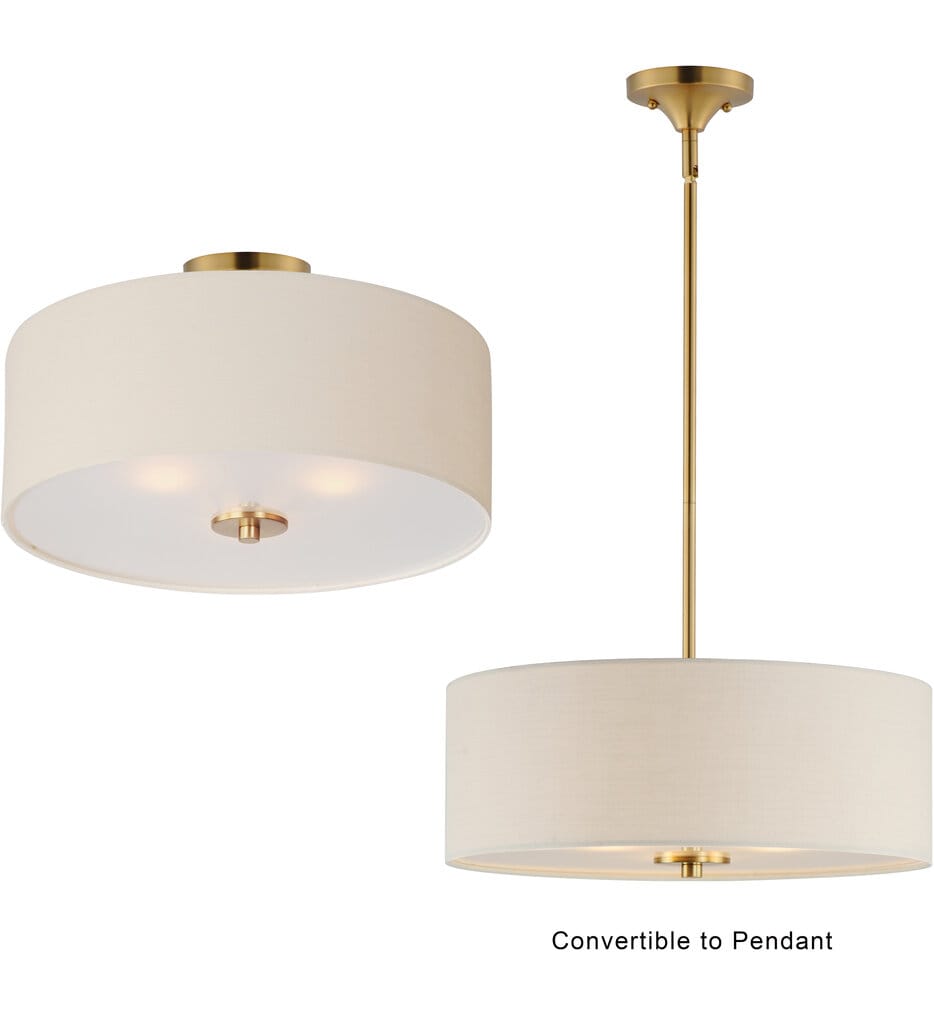 Maxim Lighting - Bongo 18" Semi-Flush