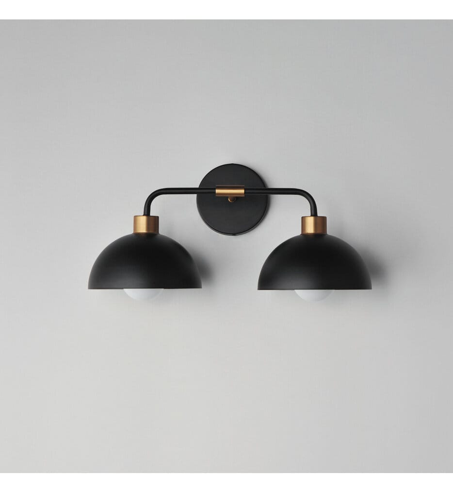 Maxim Lighting - 10022BKNAB - Thelonious 19.25" Bath Vanity Light