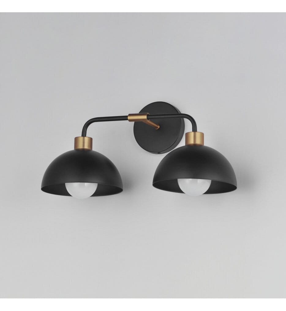 Maxim Lighting - 10022BKNAB - Thelonious 19.25" Bath Vanity Light