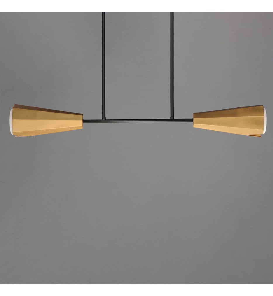 Maxim Lighting - 10816SWBKAB - Rizzo 36.75" Pendant