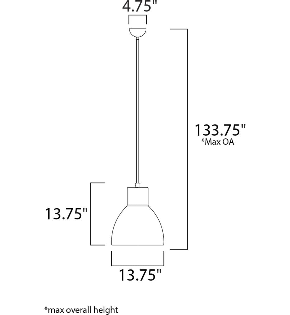 Maxim Lighting - Cora 13.75" Pendant