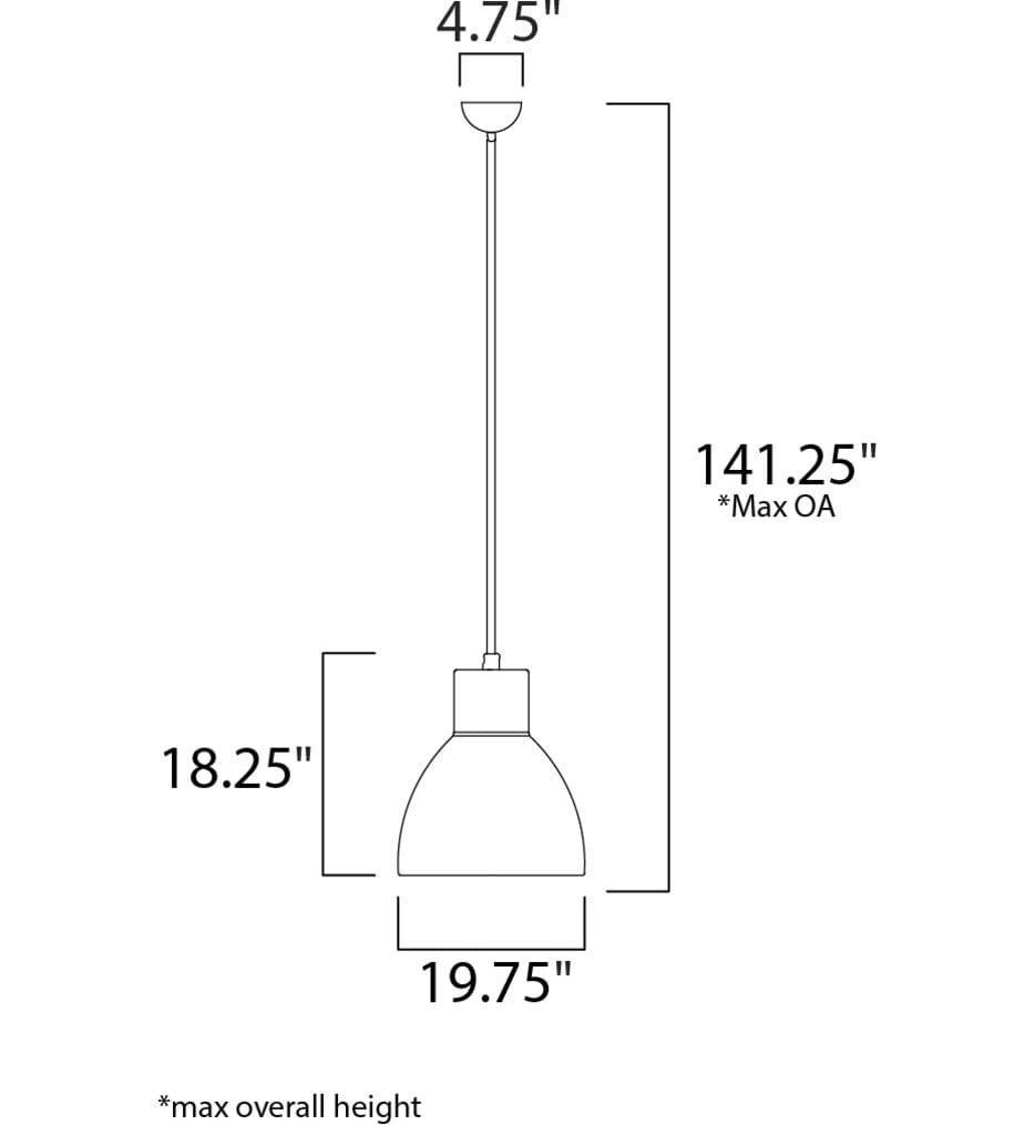 Maxim Lighting - Cora 19.75" Pendant