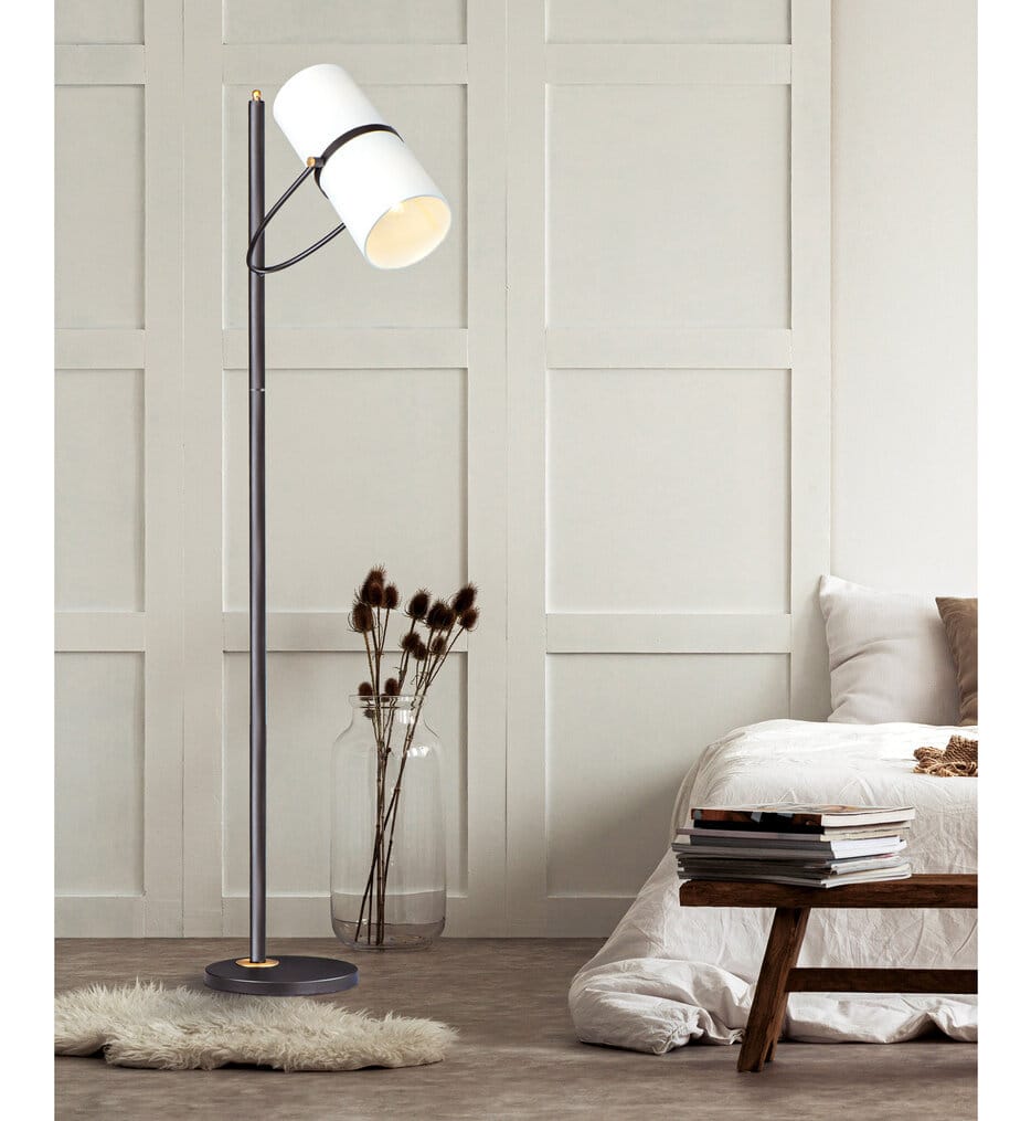 Maxim Lighting - 11104OFBZAB - Oscar 70" Floor Lamp
