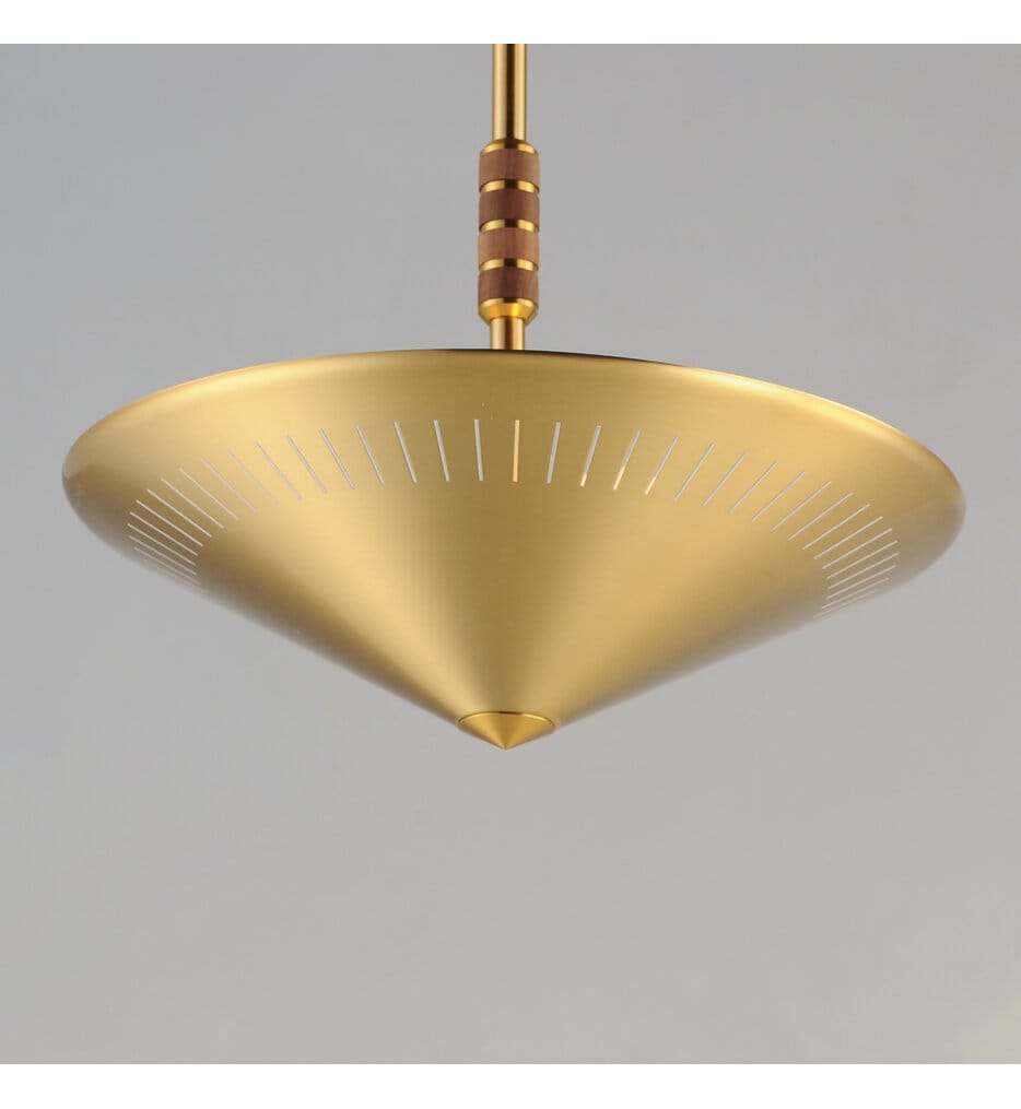 Maxim Lighting - 11434NAB - Helsinki 16" Pendant