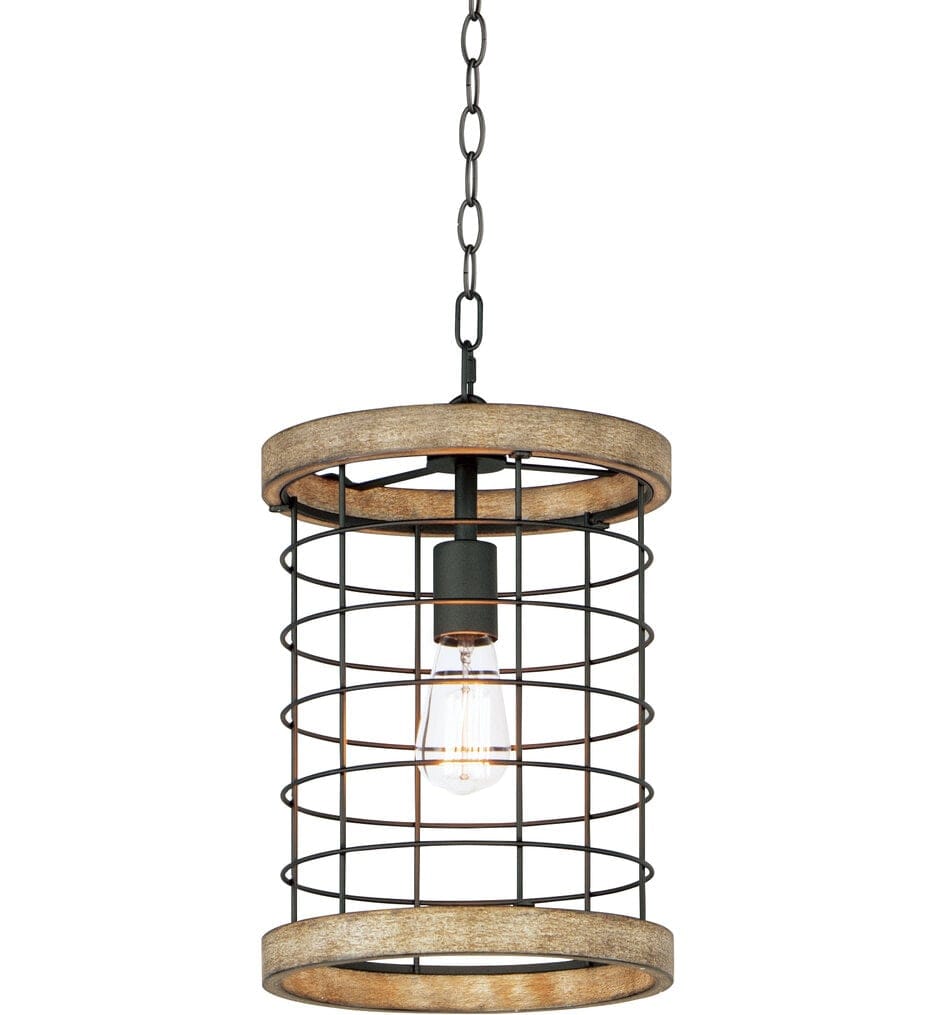 Maxim Lighting - 12519DWBK - Homestead 10" Pendant