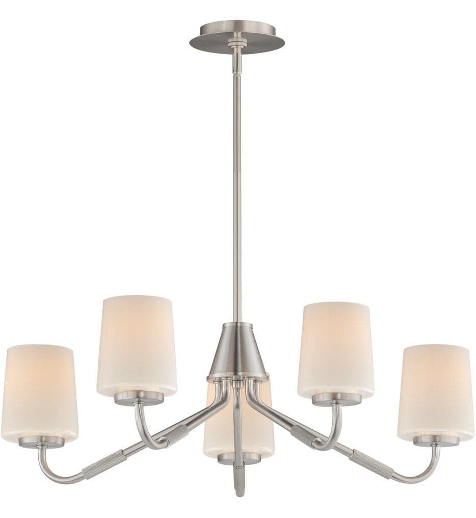 Maxim Lighting - 12696WTSN - Durham 26-Inch Chandelier