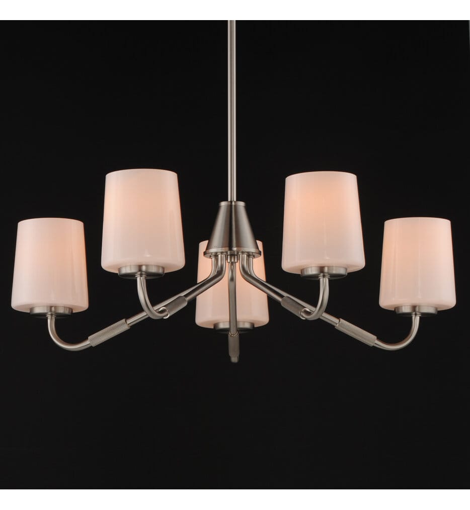 Maxim Lighting - 12696WTSN - Durham 26-Inch Chandelier