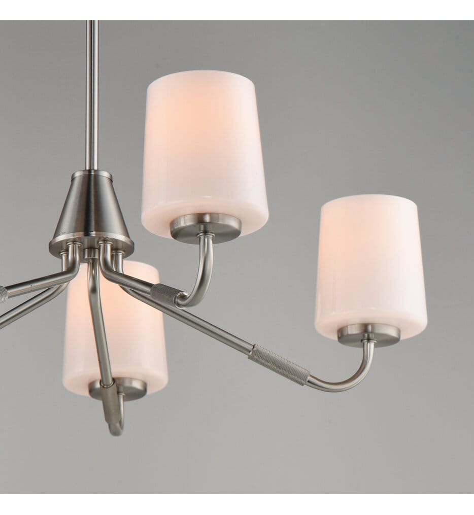 Maxim Lighting - 12696WTSN - Durham 26-Inch Chandelier