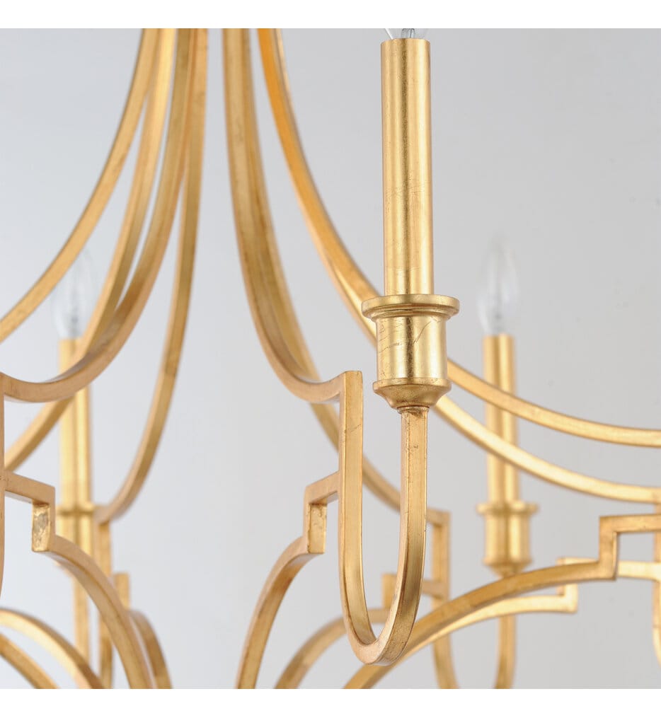 Maxim Lighting - 12788GL - Normandy 34" Chandelier