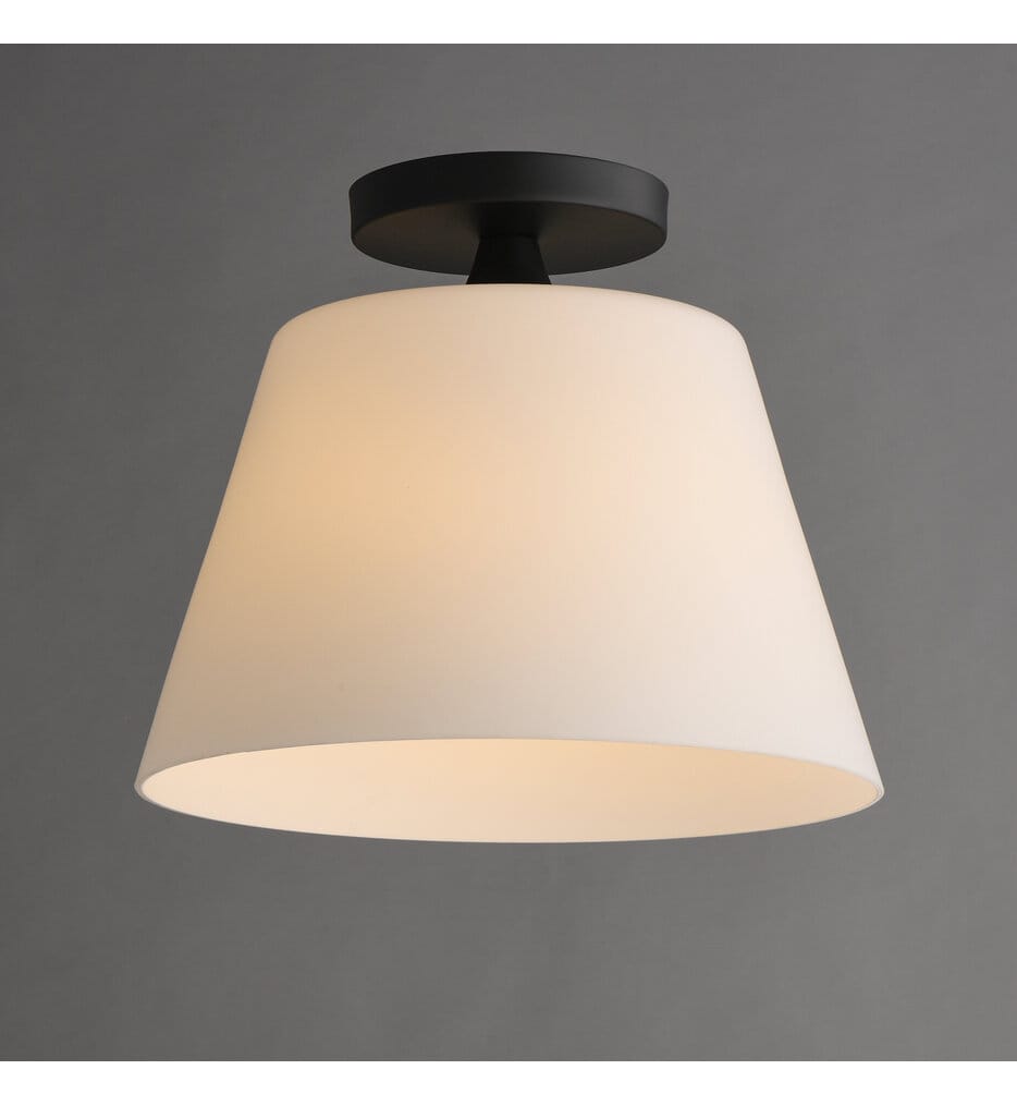 Maxim Lighting - Hudson 12-Inch Convertible Semi-Flush Mount