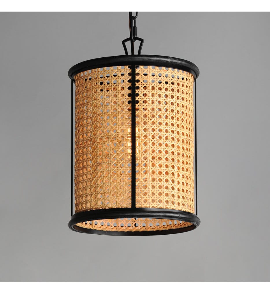 Maxim Lighting - 14471NABK - Cane 10" Pendant