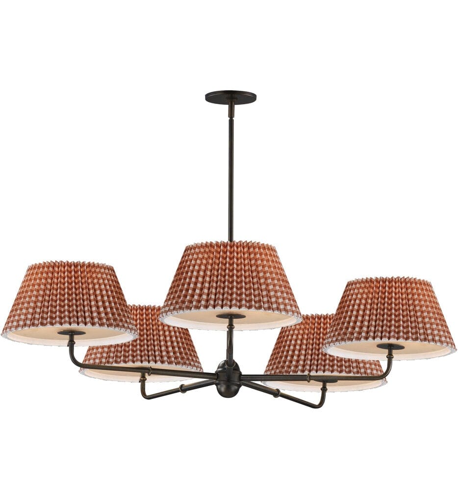 Maxim Lighting - 18415RBANB - Dunbridge 42-Inch Chandelier