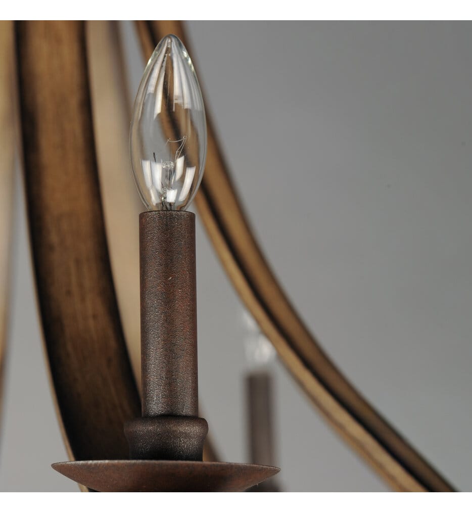 Maxim Lighting - 20345DWAR - Basque 26" Chandelier