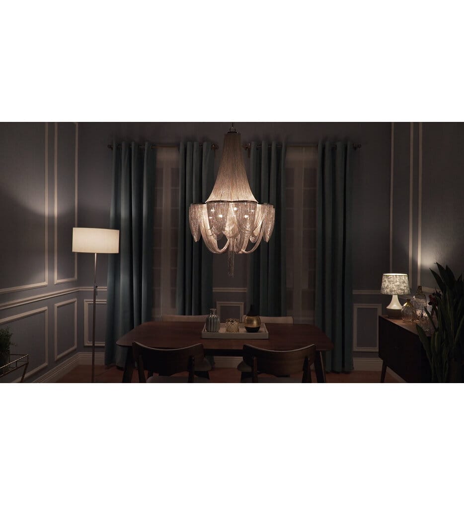 Maxim Lighting - 21465NKPN - Chantilly 22" Chandelier