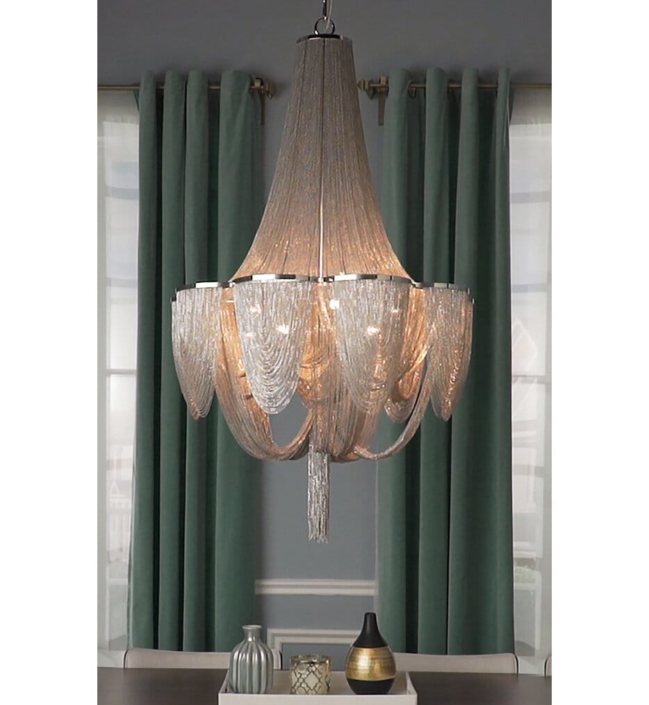 Maxim Lighting - 21465NKPN - Chantilly 22" Chandelier