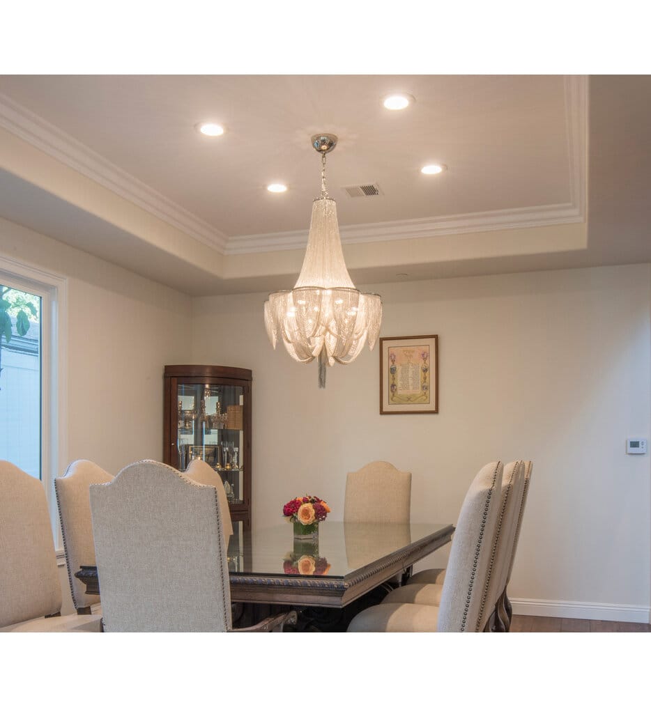 Maxim Lighting - 21467NKPN - Chantilly 34" Chandelier