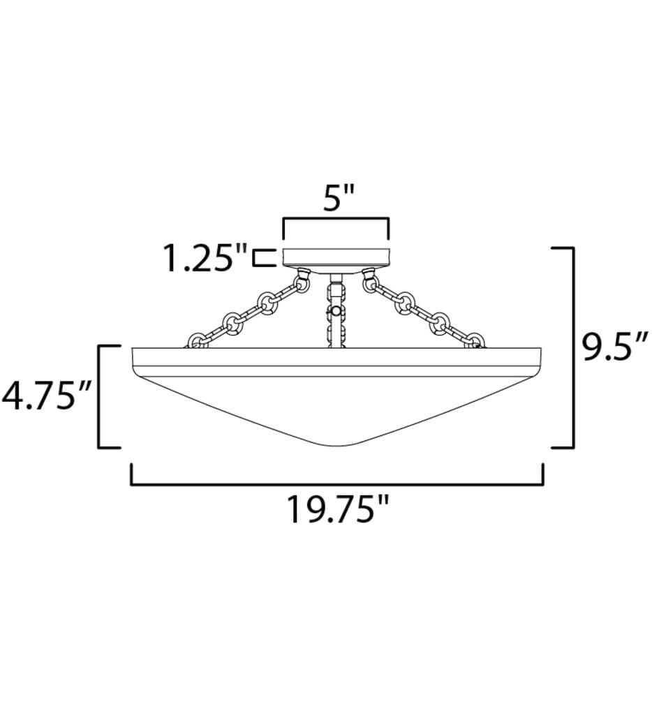 Maxim Lighting - 22450WTNAB - Artemis 19.75" Pendant
