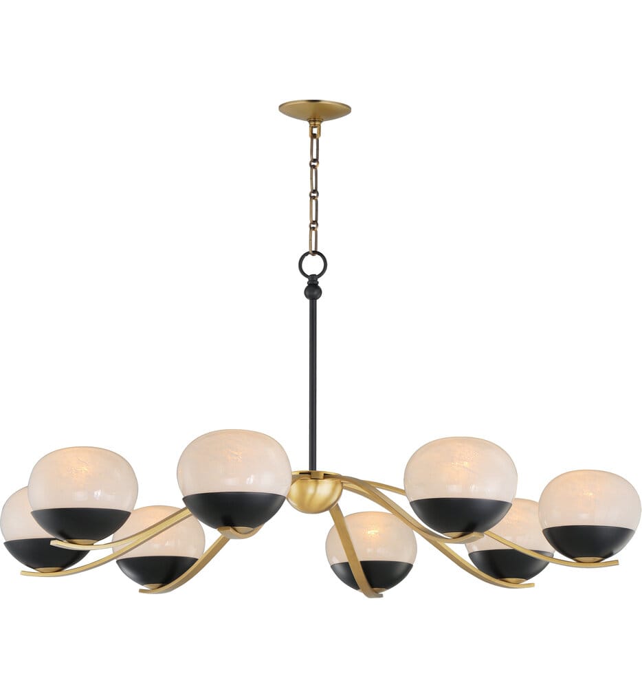 Maxim Lighting - 24648MRBKNAB - Lucerne 42.75" Chandelier