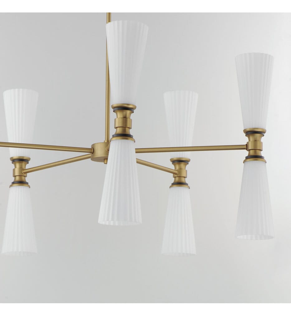 Maxim Lighting - 24825SWBKNAB - Krevat 32" Chandelier