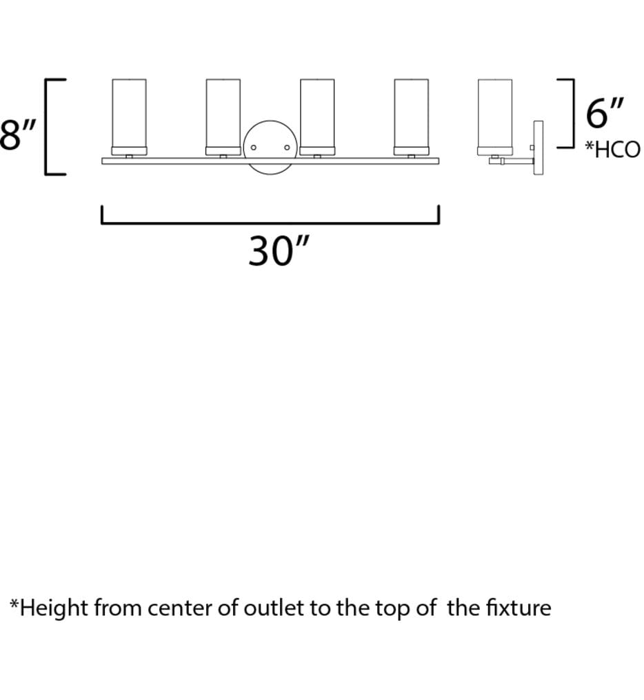 Maxim Lighting - Sentinel 30" Bath Vanity Light