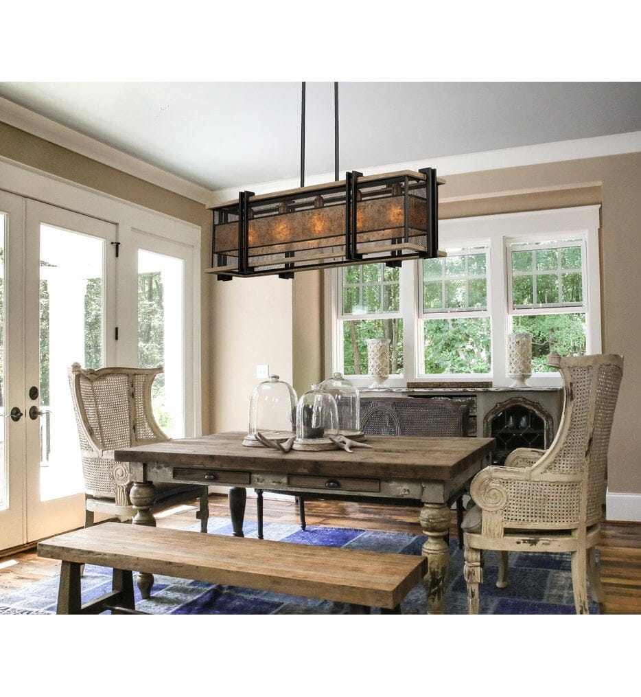 Maxim Lighting - 27567BKBWAB - Boundry 45.25" Pendant