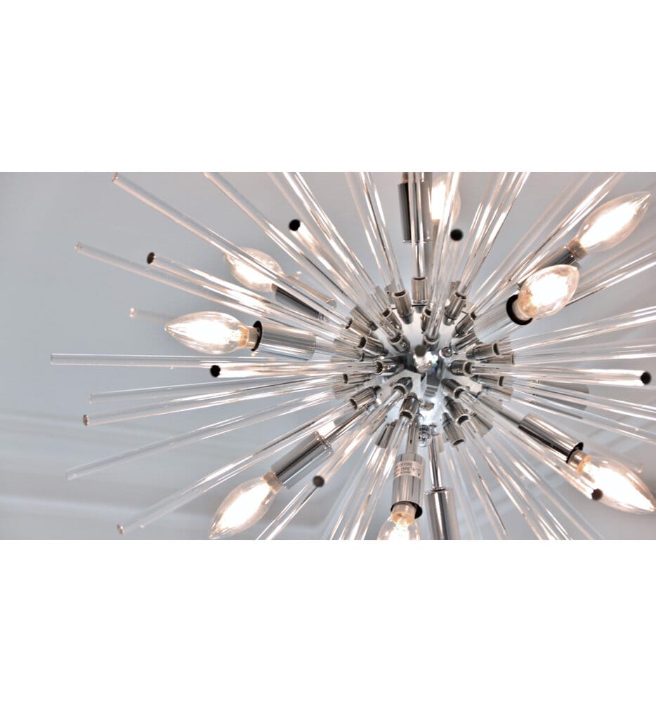 Maxim Lighting - 28666CLPC - Polaris 40" Chandelier