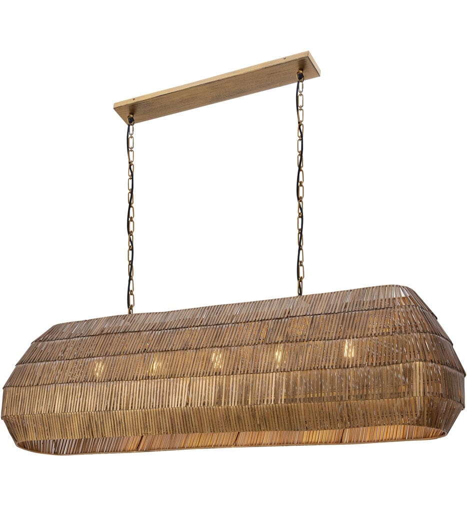 Maxim Lighting - 29185AB - Gilda 59-Inch Pendant