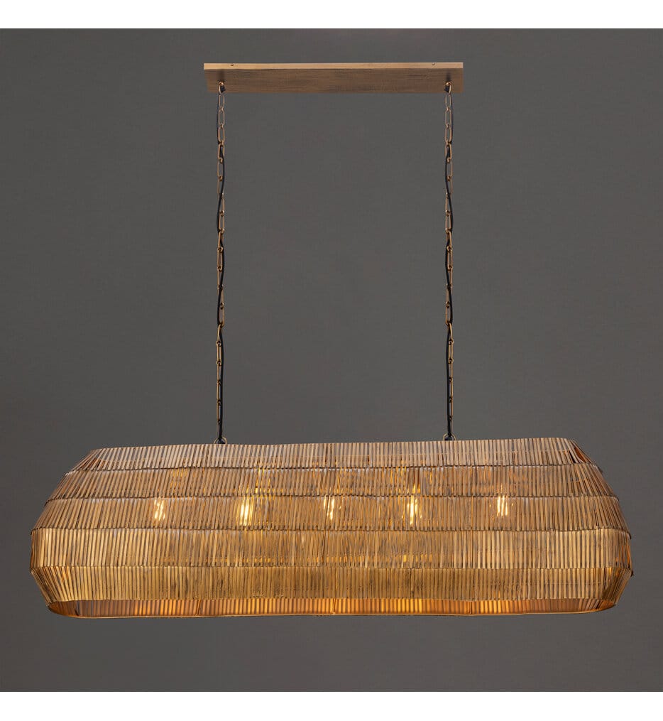 Maxim Lighting - 29185AB - Gilda 59-Inch Pendant