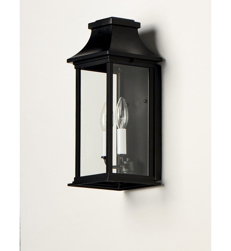 Maxim Lighting - 30025CLBK - Vicksburg 16.25" Outdoor Wall Sconce
