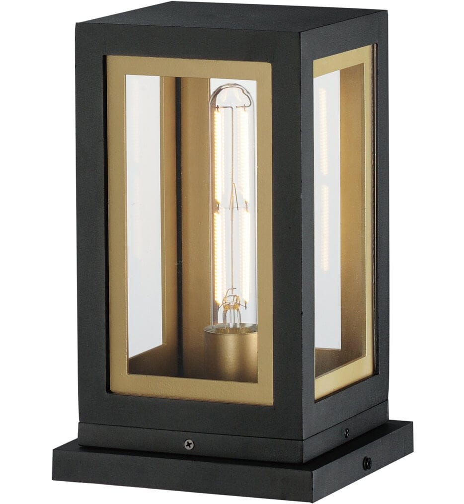 Maxim Lighting - 30050CLBKGLD - Neoclass 11.5-Inch Pier Mount Light