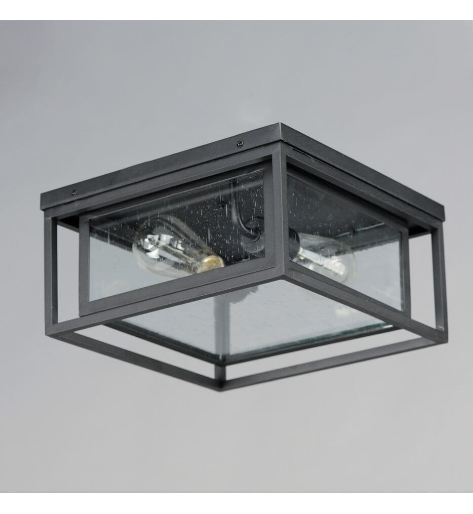 Maxim Lighting - 3031CDBK - Cabana 12" Outdoor Flush Mount