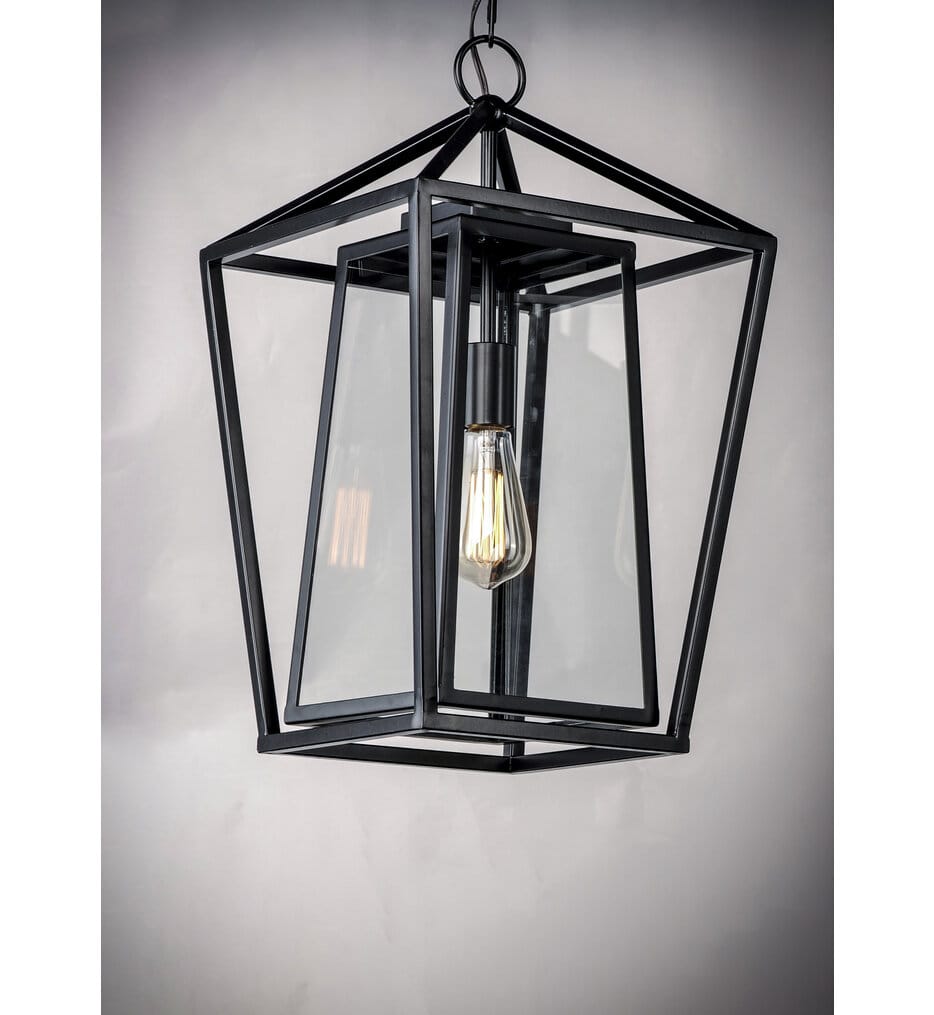 Maxim Lighting - 3178CLBK - Artisan 12" Outdoor Pendant