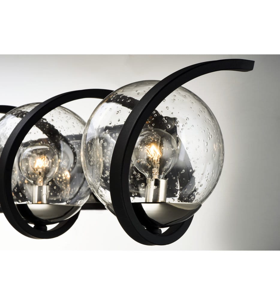 Maxim Lighting - 35106CDBKPN - Curlicue 30" Bath Vanity Light