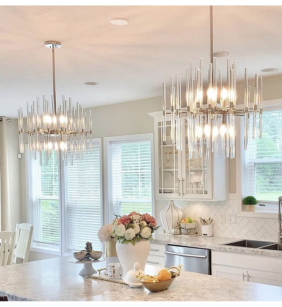 Maxim Lighting - 38405CLPN - Divine 23" Chandelier