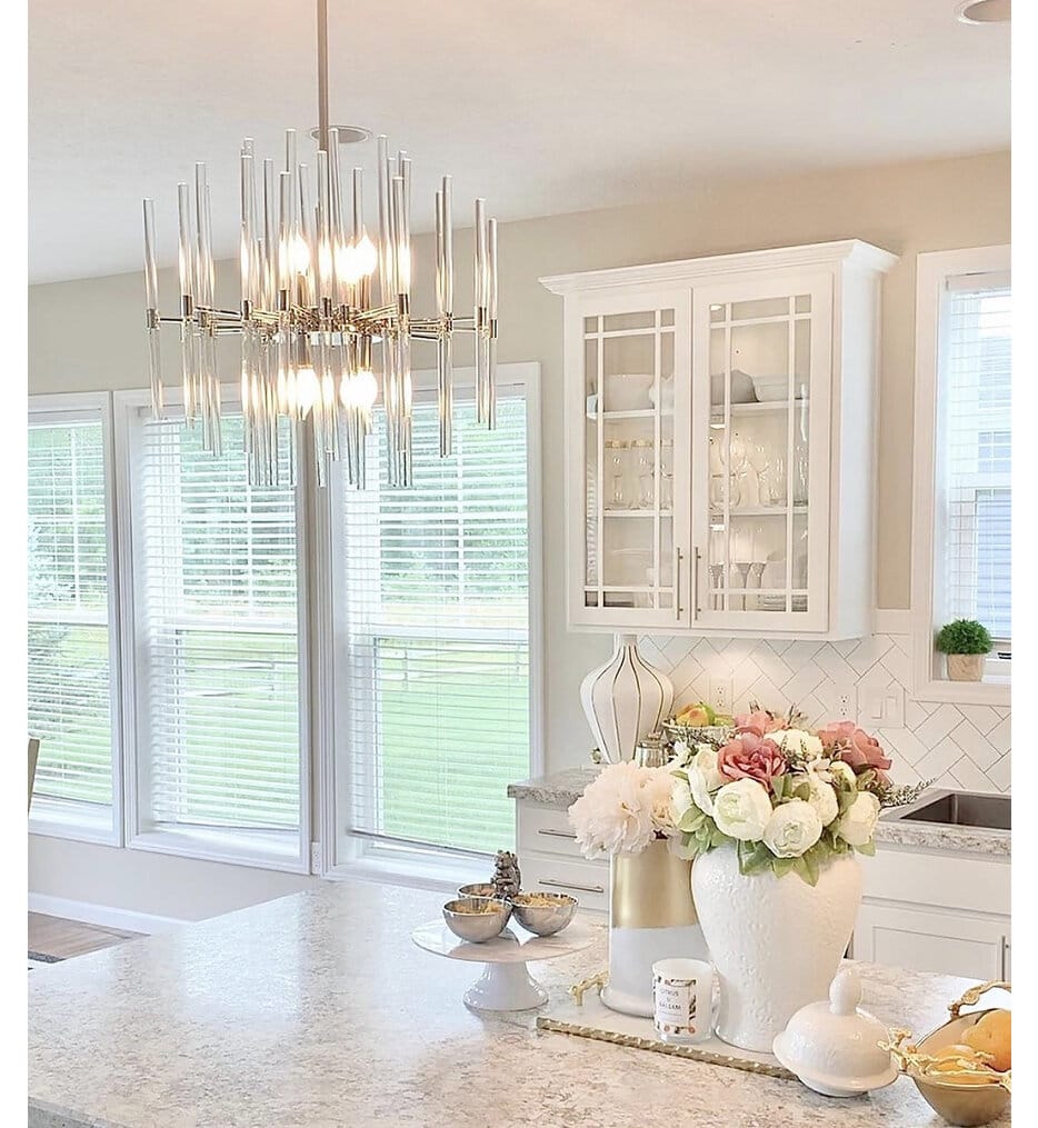 Maxim Lighting - 38405CLPN - Divine 23" Chandelier