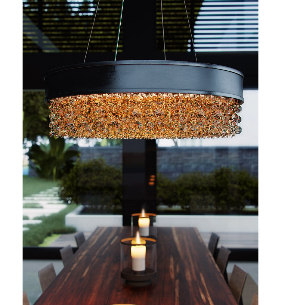 Maxim Lighting - 39655SHBZ - Mystic 24" Pendant