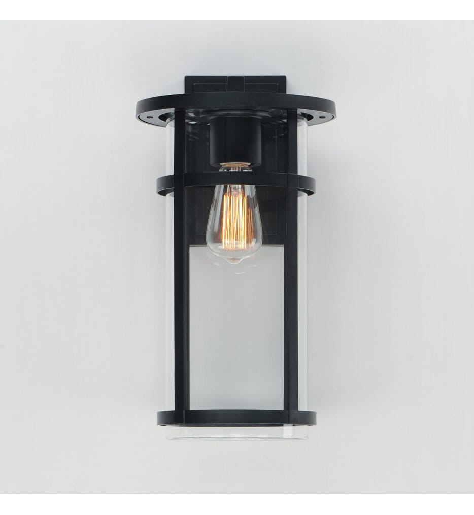 Maxim Lighting - 40625CLBK - Clyde Vivex 17" Outdoor Sconce