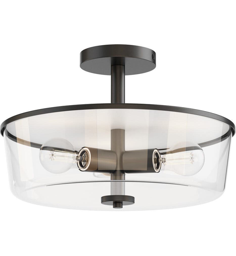 Maxim Lighting - Fuller 14.75-Inch Convertible Semi-Flush Mount