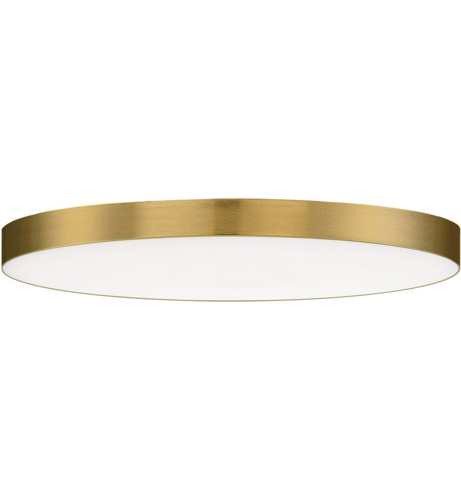 Maxim Lighting - 57664WTSBR - Trim 11-Inch Flush Mount