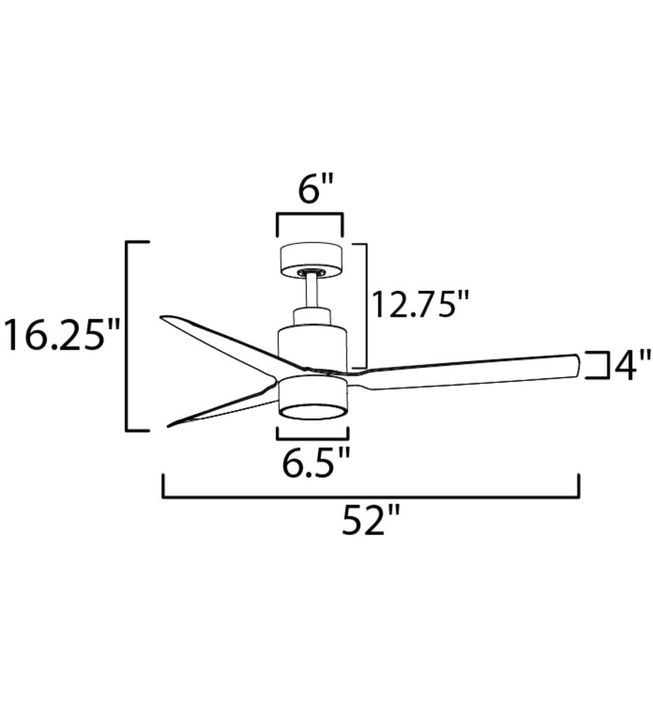 Maxim Lighting - Falcon 52" Ceiling Fan