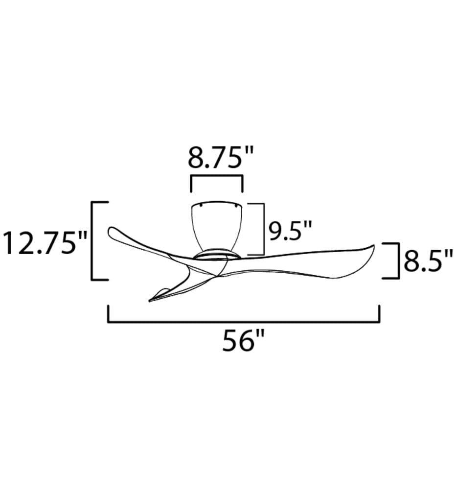 Maxim Lighting - Keanu 56" Outdoor Ceiling Fan