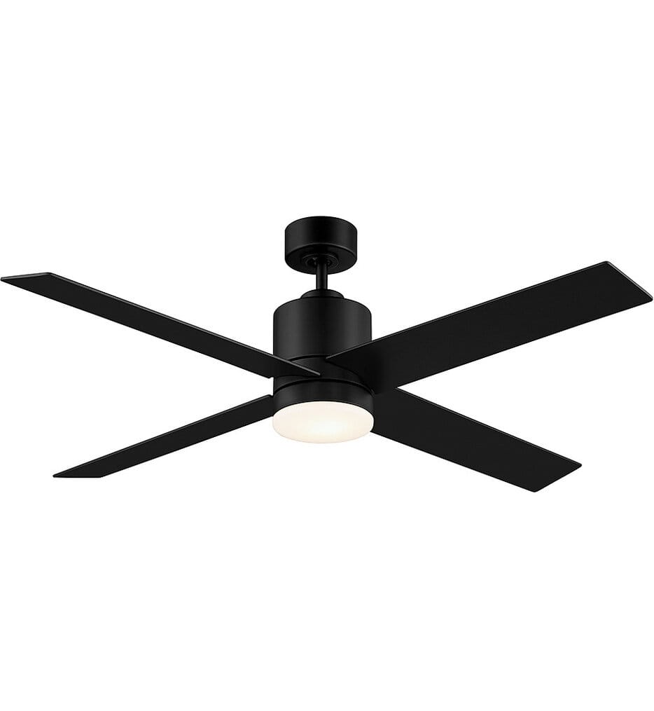 Meridian - M2015MBK - Meridian 52" Ceiling Fan