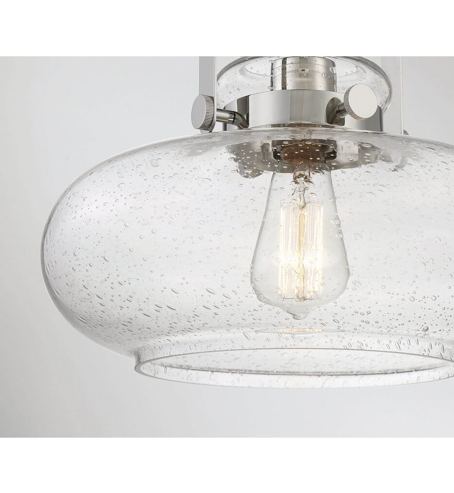 Meridian - Meridian 12" Semi-Flush Mount