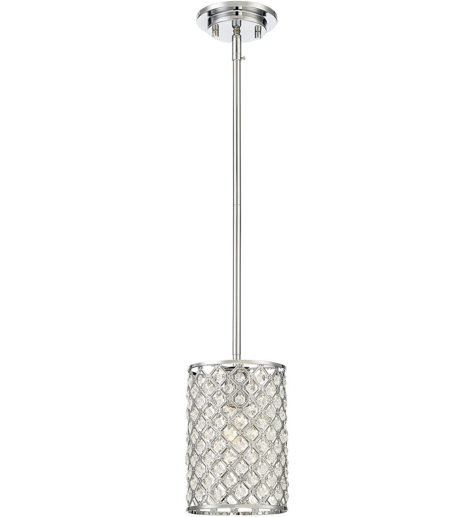 Meridian - M70017CH - Meridian 6.25" Pendant