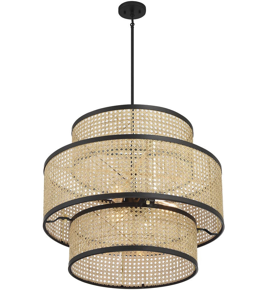Meridian - M7016MBK - Meridian 22" Pendant