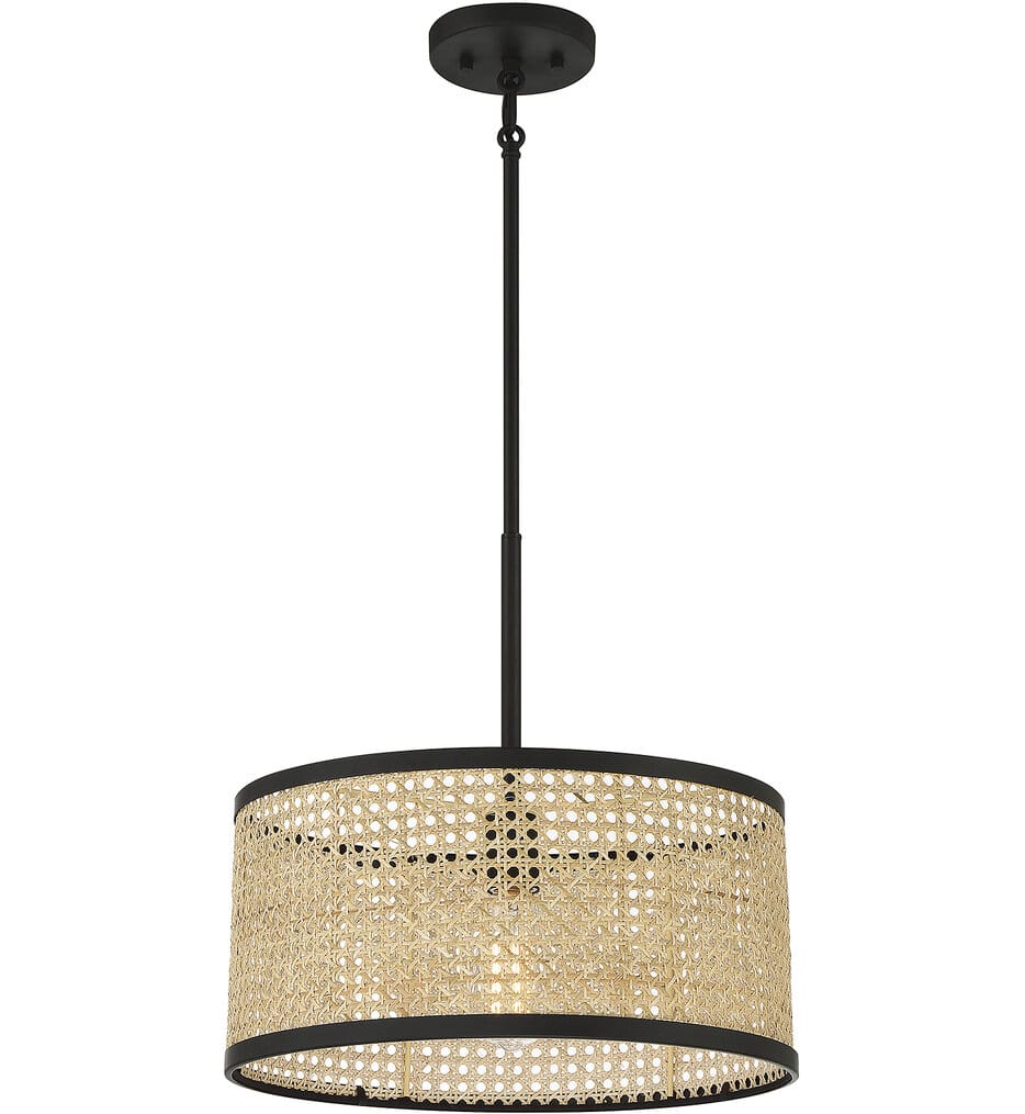 Meridian - M7018MBK - Meridian 16" Pendant