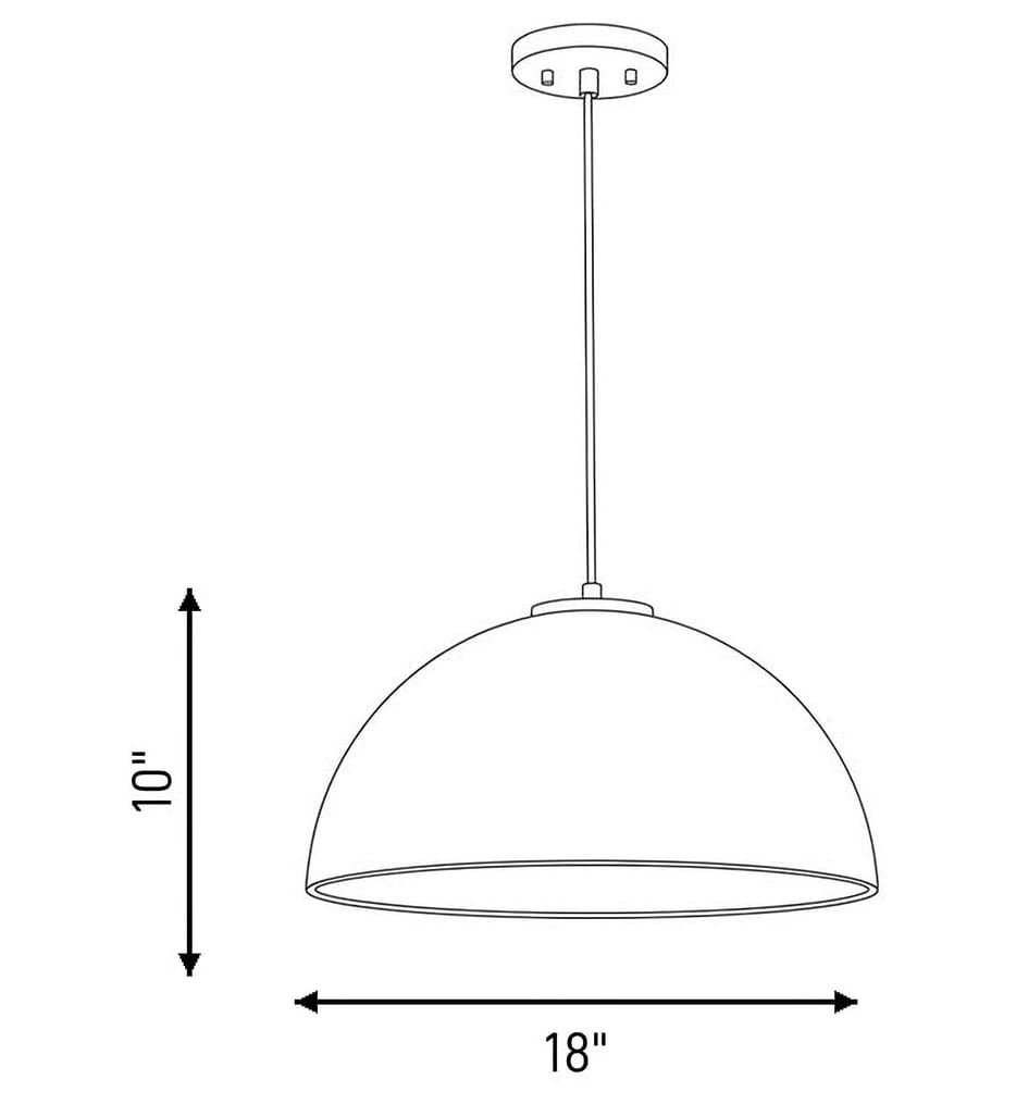 Meridian - Meridian 18" Pendant