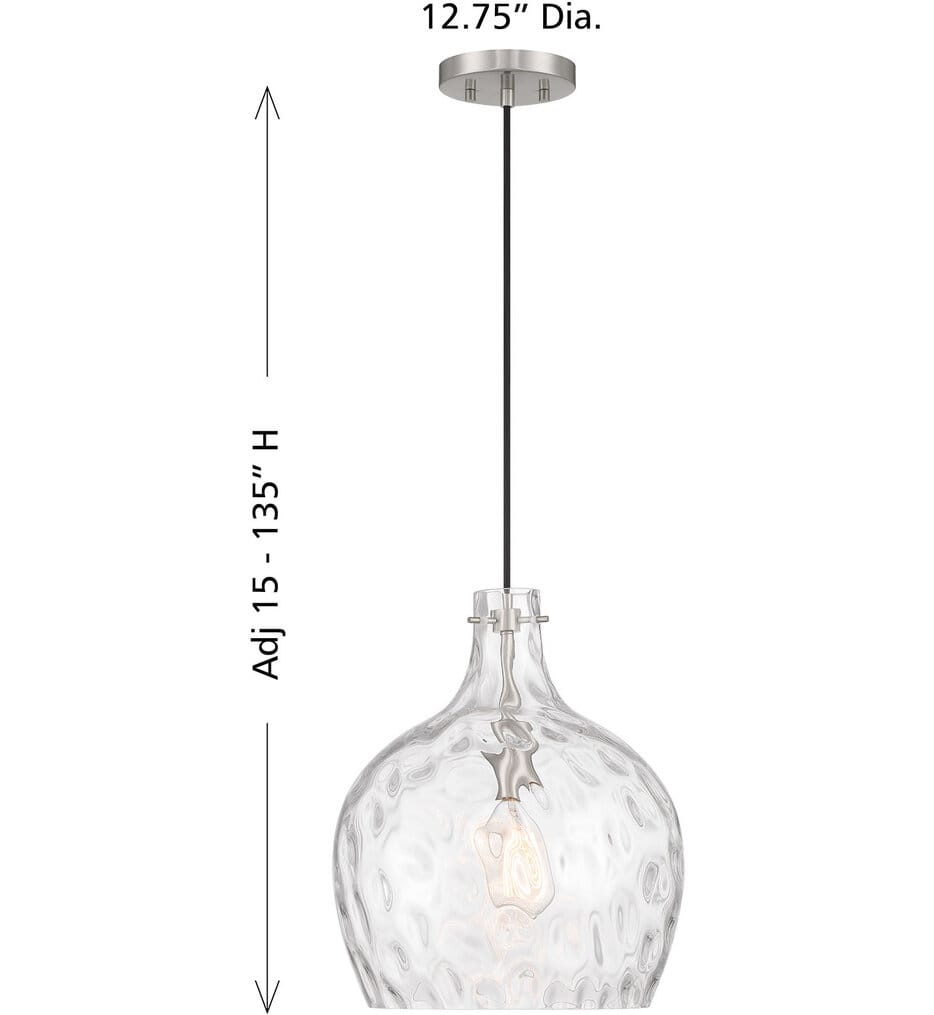 Meridian - Meridian 12.75" Pendant