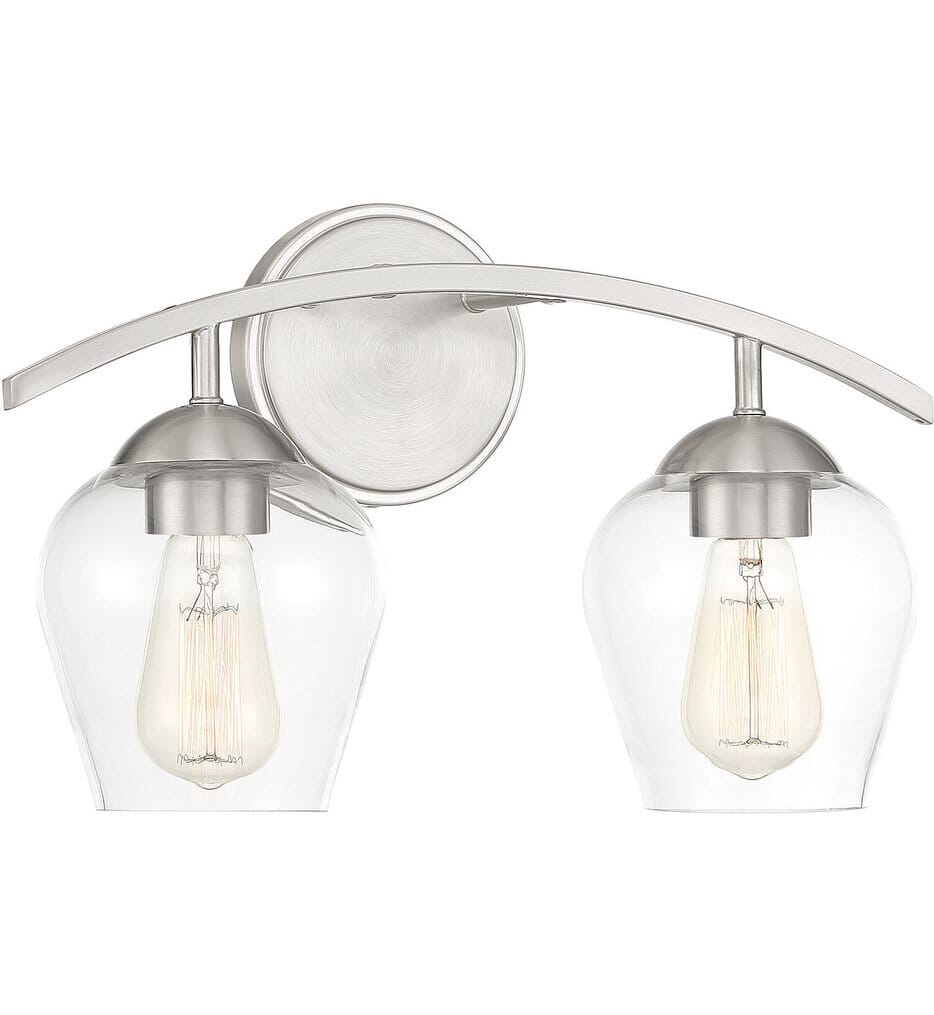 Meridian - Meridian 16" Bath Vanity Light
